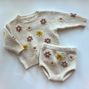 Rylee + Cru Sweater and Bloomer Set